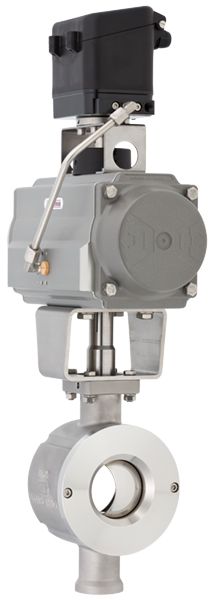Ball sector valve type 4040