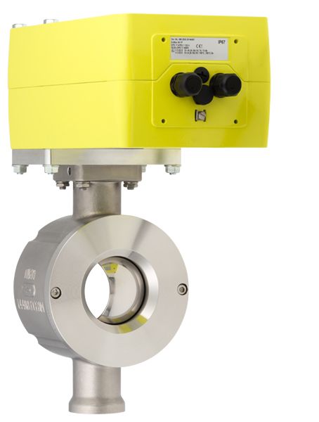 Ball sector motor valve explosion-proof type 4037