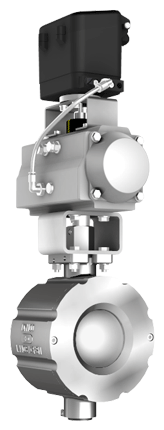 Ball sector valves, rotary globe valve